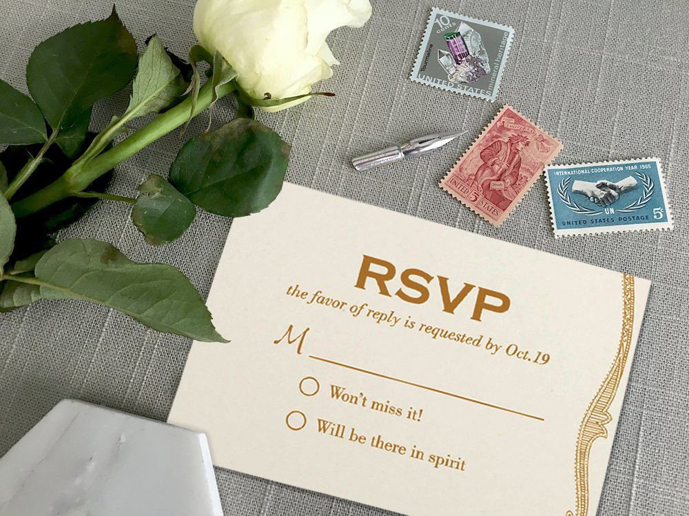 wedding rsvp cards