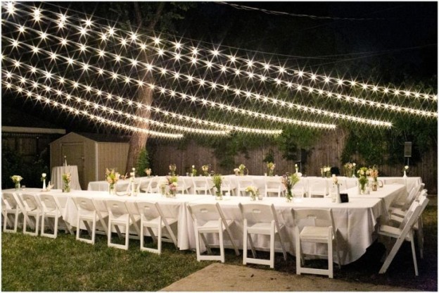 How about going with a wonderful idea of backyard wedding ceremony ...