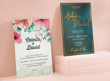 Single Sheet Invites