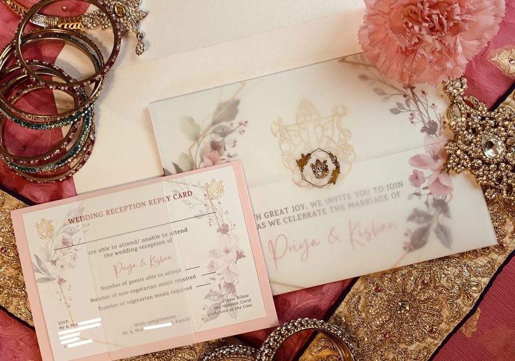 Perfect Indian Wedding Invitation