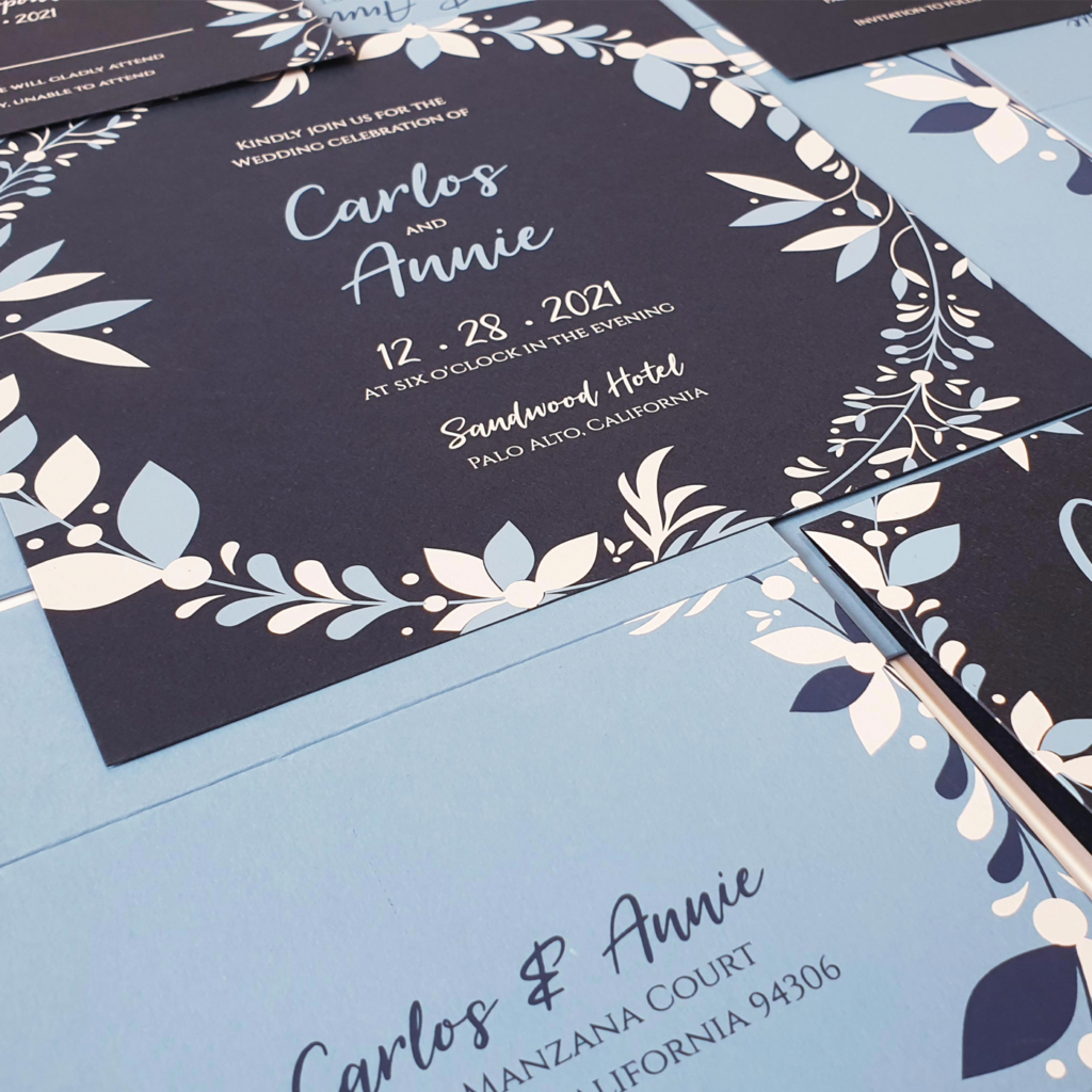 Superior Invitations Ideas For Dreamy Winter Wedding